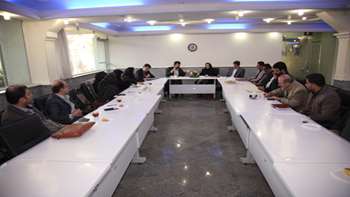 جلسه معاونت پشتیبانی با مدیران رازی