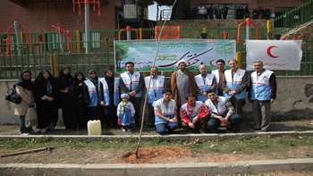 مراسم روز درختکاری