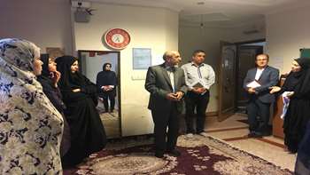 بازدید ریاست و معاونان دانشگاه علوم بهزیستی و توانبخشی از خوابگاههای دانشجویی این دانشگاه