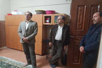 بازدید سرزده رئیس دانشگاه علوم بهزیستی و توانبخشی از خوابگاه دانشجویان این دانشگاه