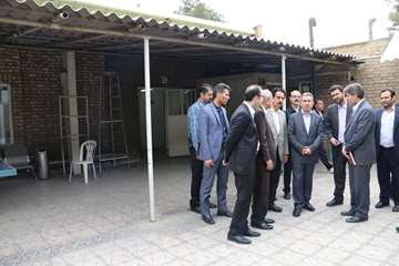 بازدید معاون درمان وزارت بهداشت از مركز آموزشي درماني روانپزشكي رازي