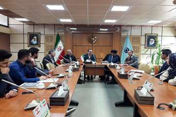 ملاقات دانشجویان بین الملل با مسئولان دانشگاه