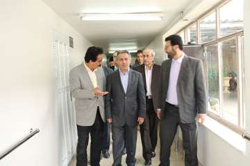 بازدید معاون درمان وزارت بهداشت از مركز آموزشي درماني روانپزشكي رازي