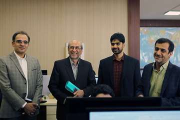 بازدید رئیس دانشگاه از ایرنا