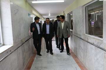 بازدید معاون درمان وزارت بهداشت از مركز آموزشي درماني روانپزشكي رازي