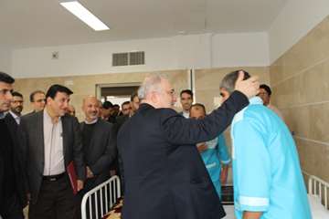 بهره برداری بخش موقوفه نظام مافی بیمارستان روانپزشکی رازی