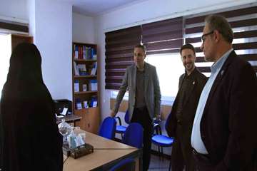 بازدید رئیس دانشگاه به مناسبت هفته دولت