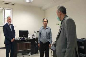 بازدید رئیس دانشگاه به مناسبت هفته دولت