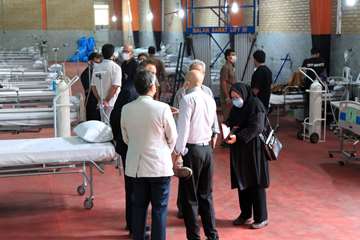 افتتاحیه بخش سرپائی تزریق داروی رمدسیوبر در مرکز رازی