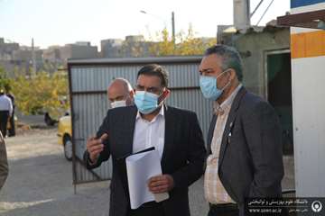 بازدید آقای دکتر خانکه از بیمارستان یافت آباد واخوان