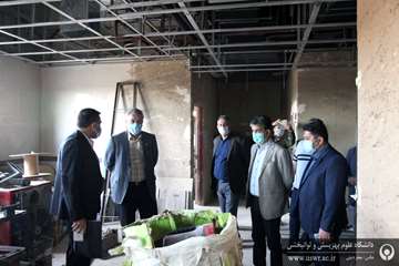 بازدید آقای دکتر خانکه از بیمارستان یافت آباد واخوان