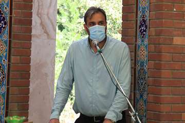 تجدید میثاق مسئولان، اعضای هیات علمی و کارکنان دانشگاه علوم توانبخشی و سلامت اجتماعی با شهدای دفاع م