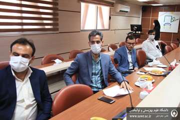 بازدید رئیس دانشگاه از بیمارستان رفیده