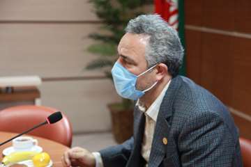 بازدید رئیس دانشگاه از بیمارستان رفیده