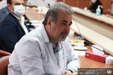 بازدید رئیس دانشگاه از بیمارستان رفیده