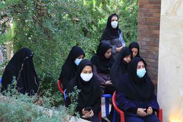 مراسم پر فیض زیارت عاشورا کنار قبور شهدای گمنام