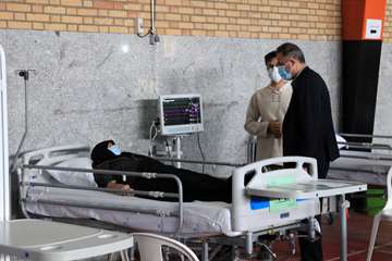 افتتاحیه بخش سرپائی تزریق داروی رمدسیوبر در مرکز رازی