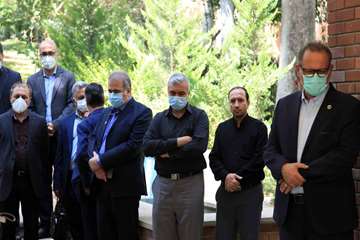 تجدید میثاق مسئولان، اعضای هیات علمی و کارکنان دانشگاه علوم توانبخشی و سلامت اجتماعی با شهدای دفاع م