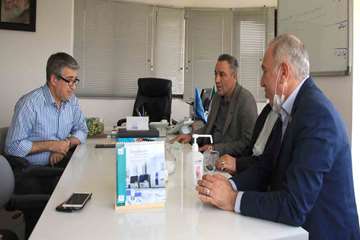 بازدید رئیس دانشگاه به مناسبت هفته دولت