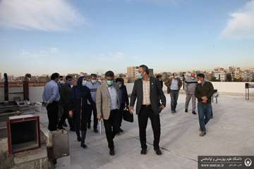 بازدید آقای دکتر خانکه از بیمارستان یافت آباد واخوان