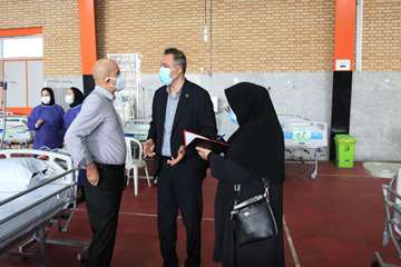 افتتاحیه بخش سرپائی تزریق داروی رمدسیوبر در مرکز رازی