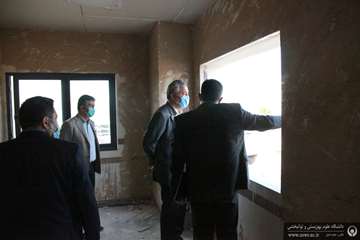 بازدید آقای دکتر خانکه از بیمارستان یافت آباد واخوان