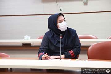 بازدید رئیس دانشگاه از بیمارستان رفیده