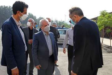 افتتاحیه بخش سرپائی تزریق داروی رمدسیوبر در مرکز رازی