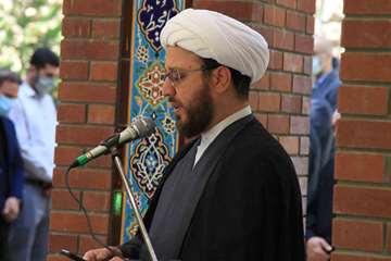 تجدید میثاق مسئولان، اعضای هیات علمی و کارکنان دانشگاه علوم توانبخشی و سلامت اجتماعی با شهدای دفاع م