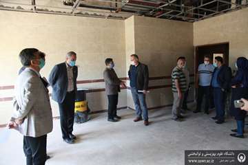 بازدید آقای دکتر خانکه از بیمارستان یافت آباد واخوان