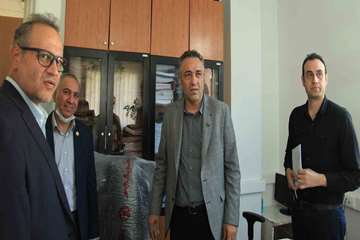 بازدید رئیس دانشگاه به مناسبت هفته دولت