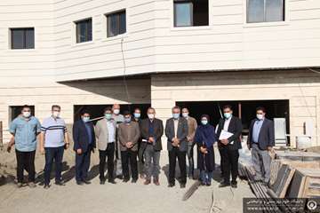 بازدید آقای دکتر خانکه از بیمارستان یافت آباد واخوان