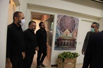 بازدید رئیس دانشگاه به مناسبت هفته دولت