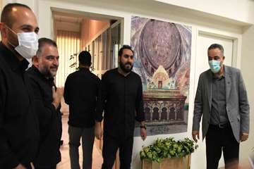 بازدید رئیس دانشگاه به مناسبت هفته دولت