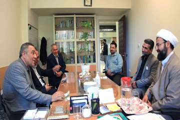 بازدید رئیس دانشگاه به مناسبت هفته دولت