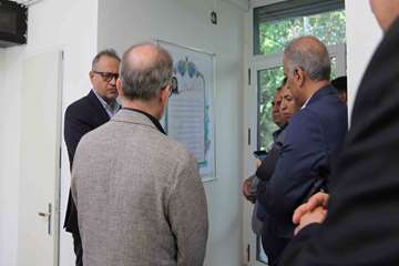 افتتاحیه درمانگاه دکتر وامقی