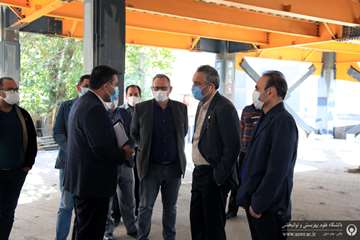 بازدید آقای دکتر خانکه از بیمارستان یافت آباد واخوان