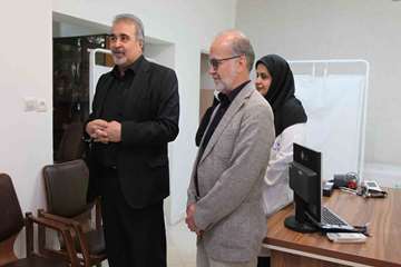 افتتاحیه درمانگاه دکتر وامقی