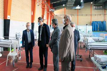 افتتاحیه بخش سرپائی تزریق داروی رمدسیوبر در مرکز رازی