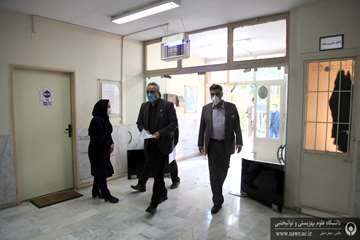 بازدید رئیس دانشگاه از بیمارستان رازی
