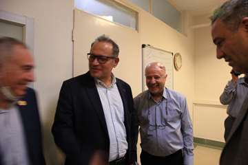 بازدید رئیس دانشگاه به مناسبت هفته دولت