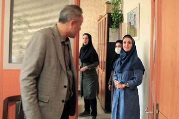 بازدید رئیس دانشگاه به مناسبت هفته دولت