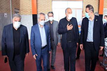 افتتاحیه بخش سرپائی تزریق داروی رمدسیوبر در مرکز رازی