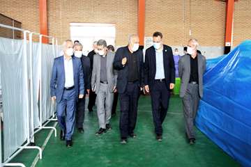 افتتاحیه بخش سرپائی تزریق داروی رمدسیوبر در مرکز رازی