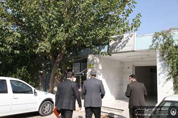 بازدید رئیس دانشگاه از بیمارستان رازی