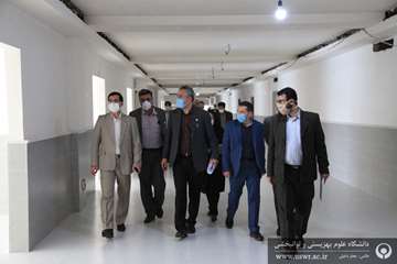 بازدید رئیس دانشگاه از بیمارستان رازی