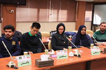 ملاقات دانشجویان بین الملل با مسئولان دانشگاه