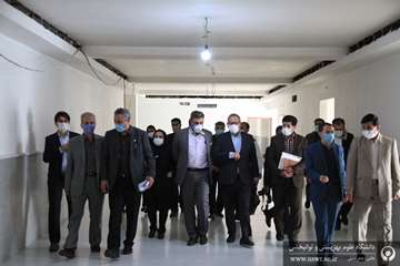 بازدید رئیس دانشگاه از بیمارستان رازی