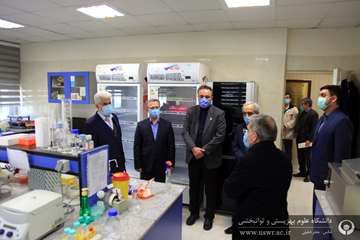 بازدید جناب آقای شهریاری از دانشگاه