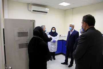 بازدید جناب آقای شهریاری از دانشگاه